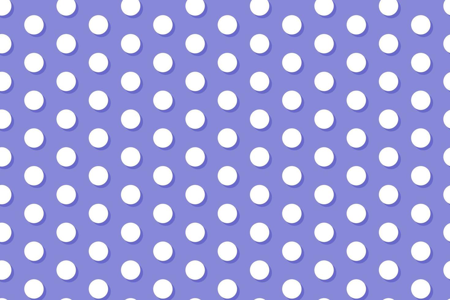 blauw en wit polka punt patroon vector