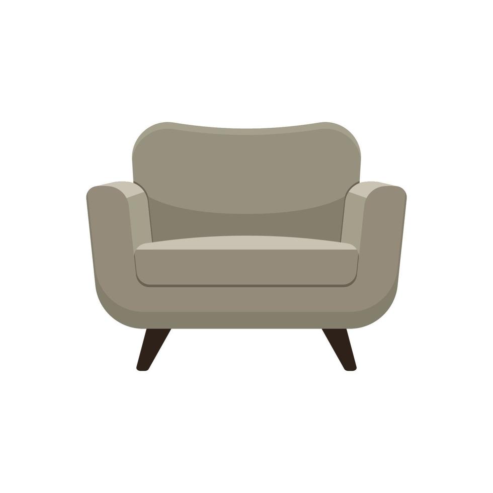 fauteuil vector geïsoleerd Aan wit achtergrond