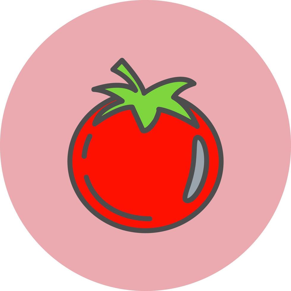 tomaat vector icoon