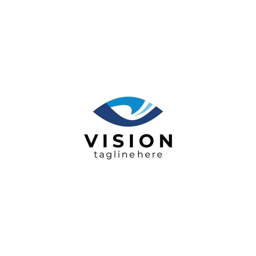 visie logo pictogram vector geïsoleerd