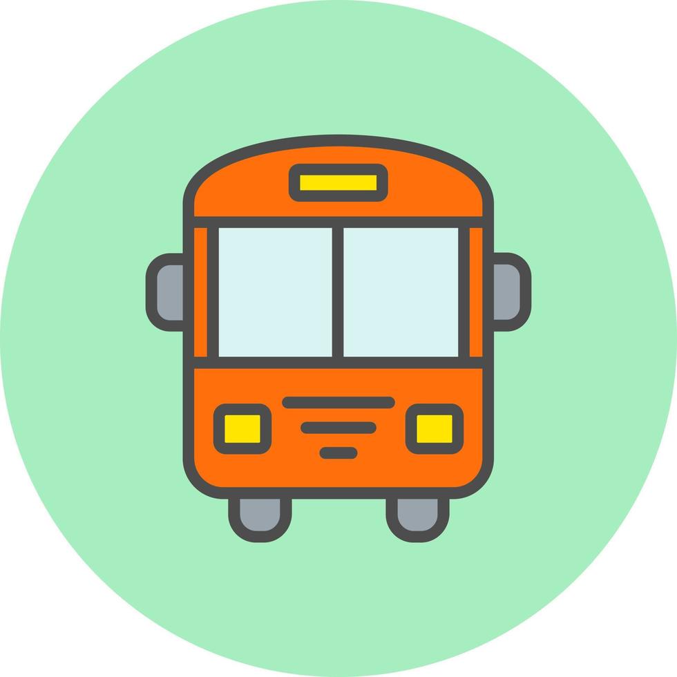 bus vector pictogram