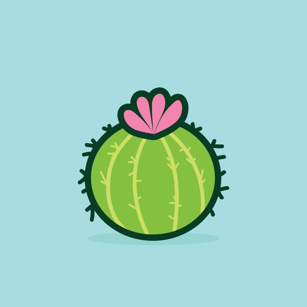 schattig tekenfilm cactus vector illustratie voor baby t-shirt liefde doet zeer, grappig Valentijnsdag dag illustratie.