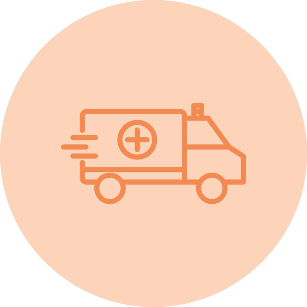 ambulance vector pictogram