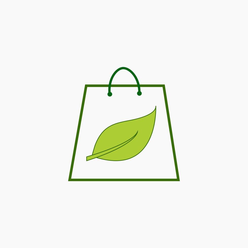 e-commerce logo, boodschappen doen logo, vector winkel logo