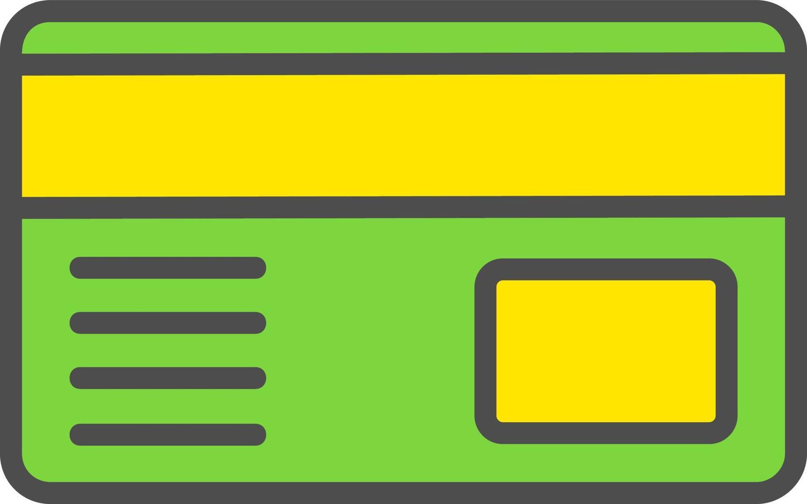 creditcard vector pictogram