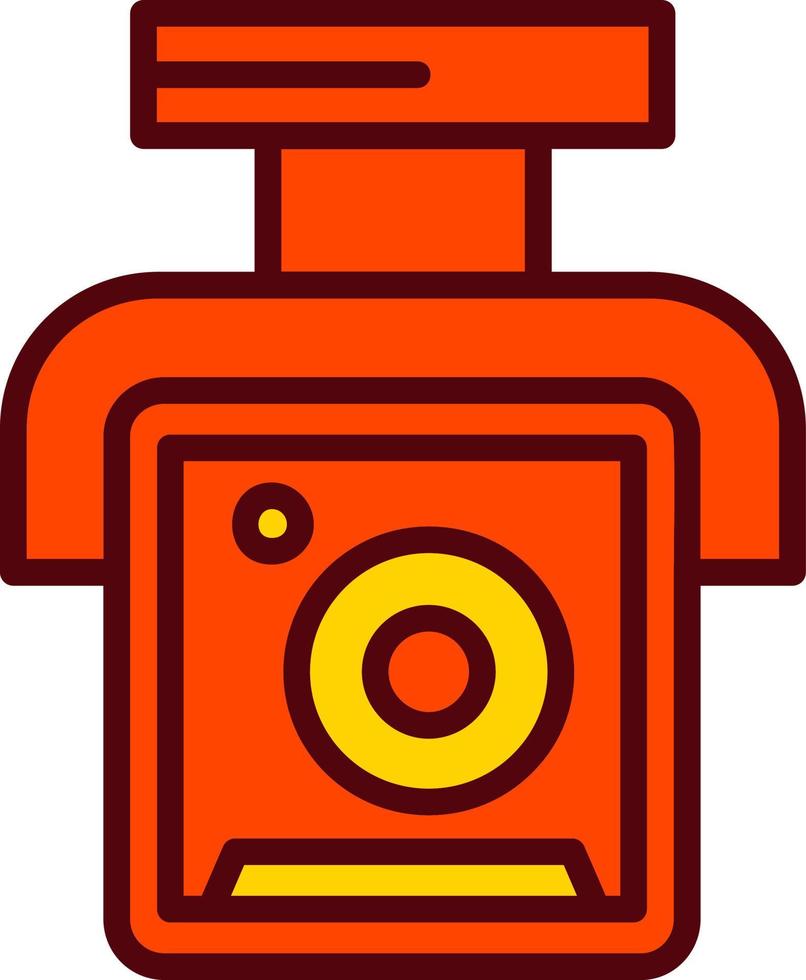 veiligheid camera vector icoon