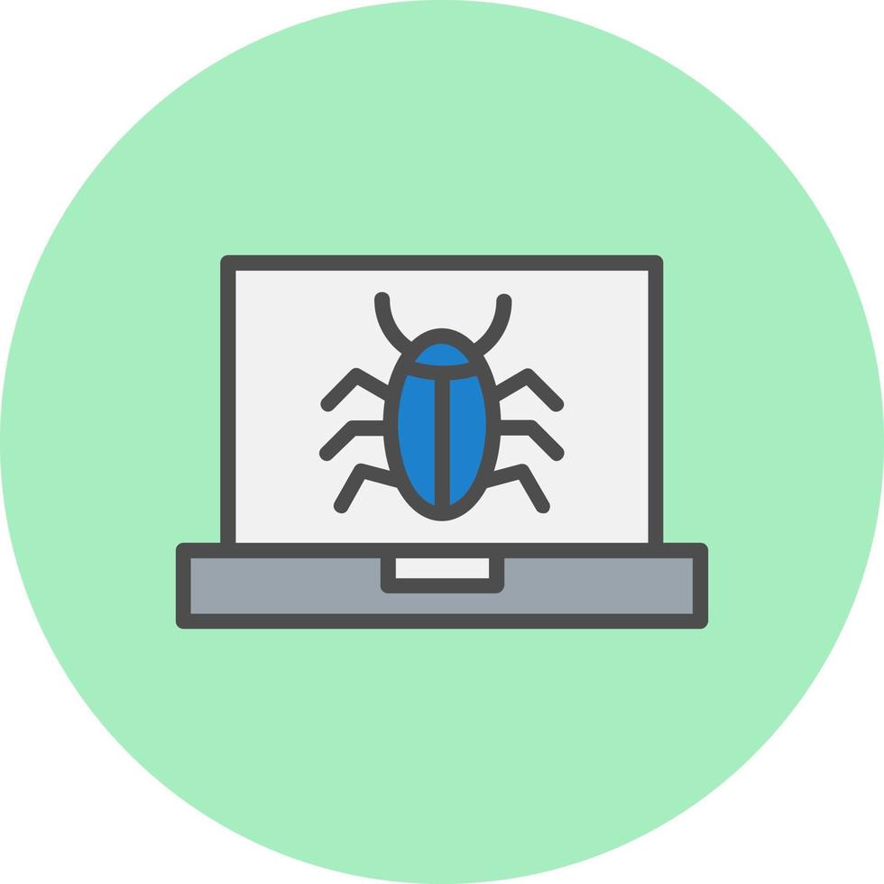 malware vector pictogram