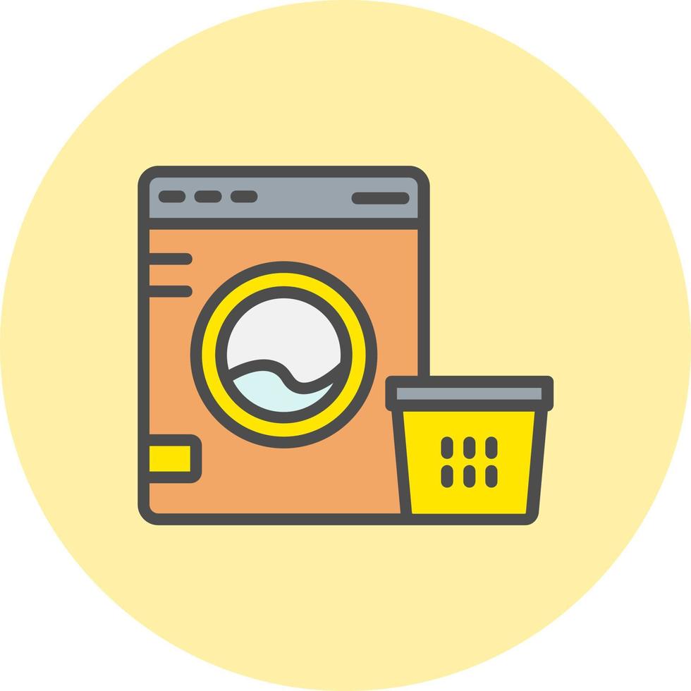 wasmachine vector pictogram