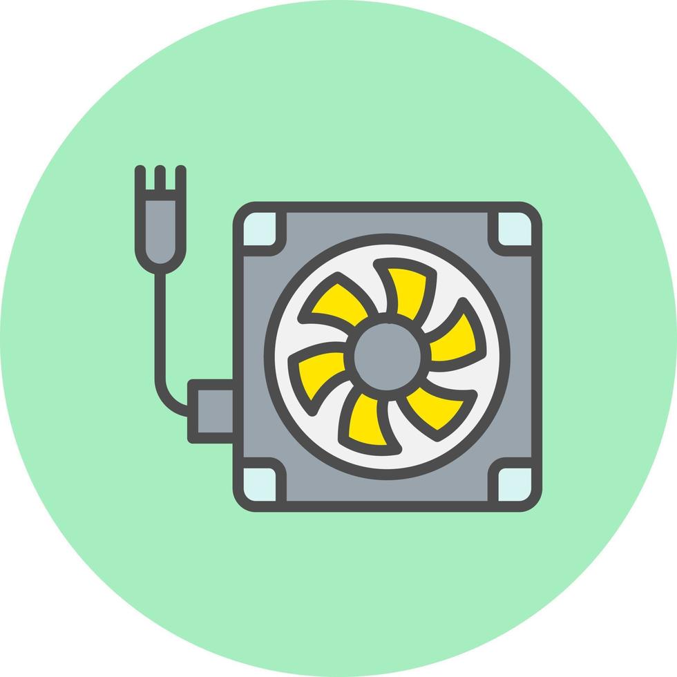 ventilator vector pictogram