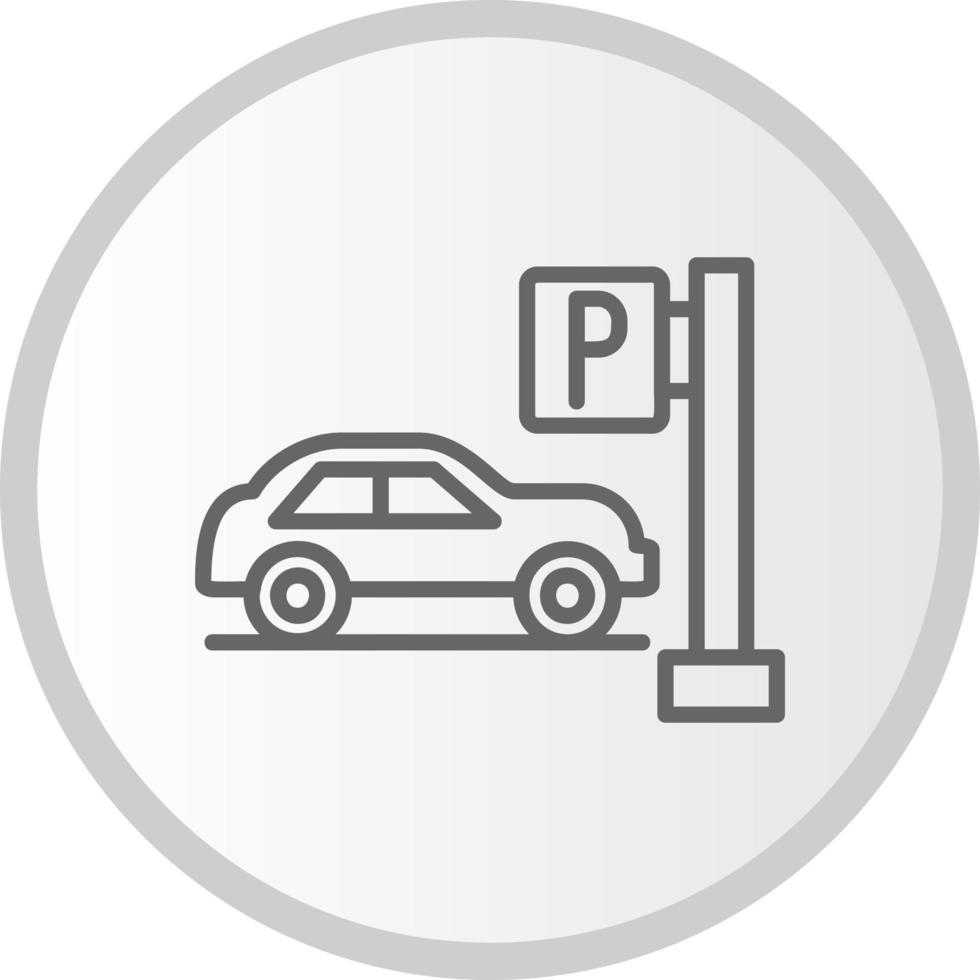 auto parkeren vector icon