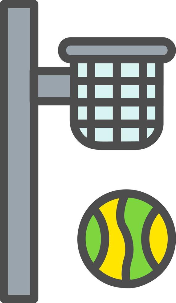 basketbal vector pictogram