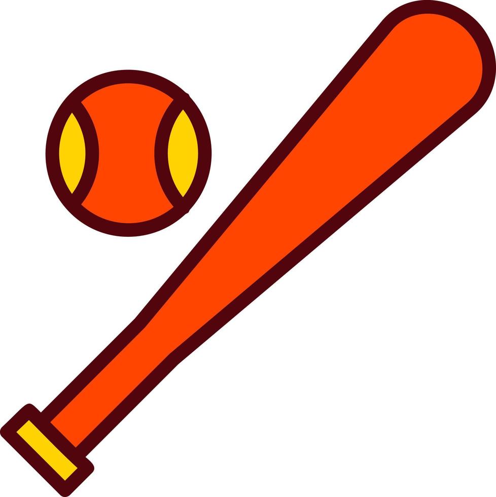 honkbal vector pictogram