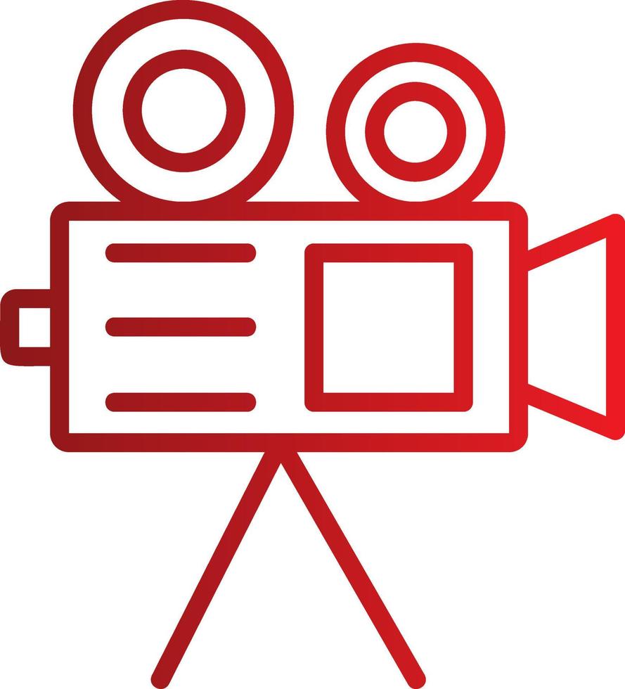 videocamera vector pictogram