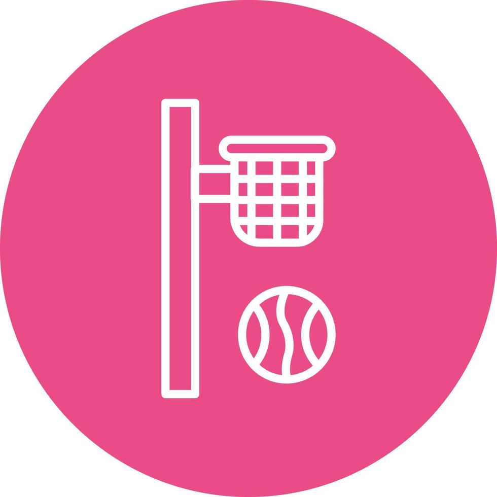 basketbal vector pictogram