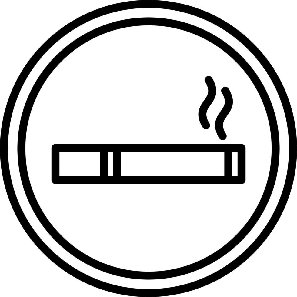roken vector icoon ontwerp