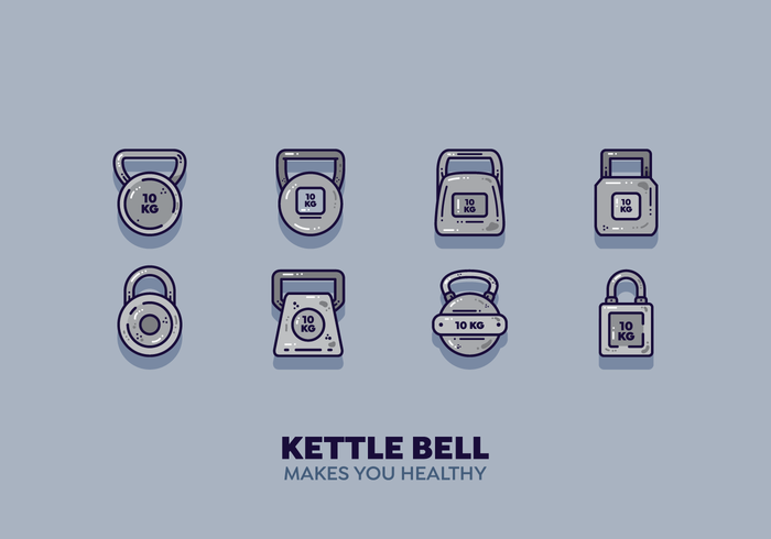 Gratis Kettle Bell Vector