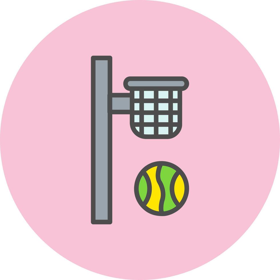 basketbal vector pictogram