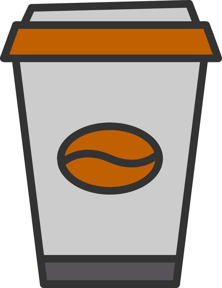 koffie kop vector icoon ontwerp