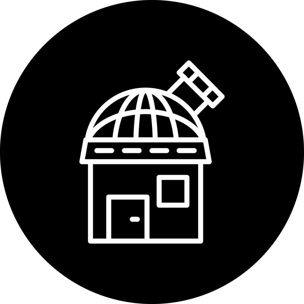 observatorium vector icoon