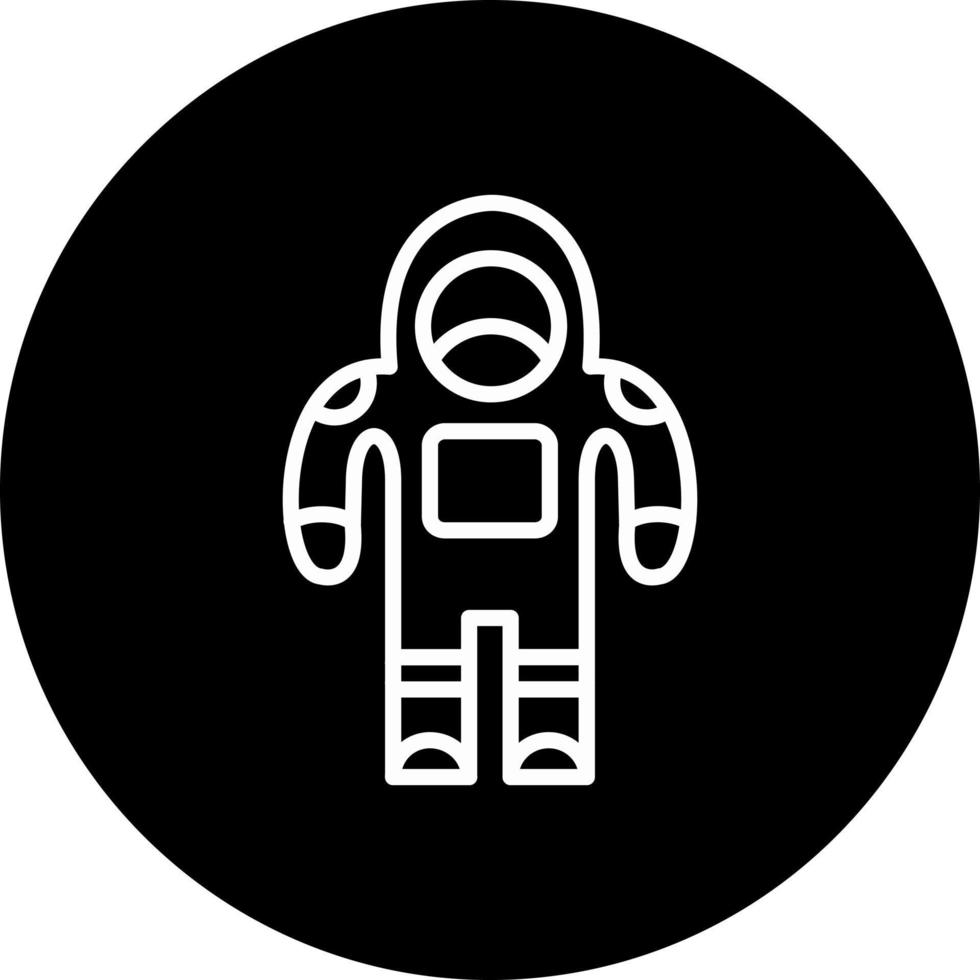 astronaut pak vector icoon