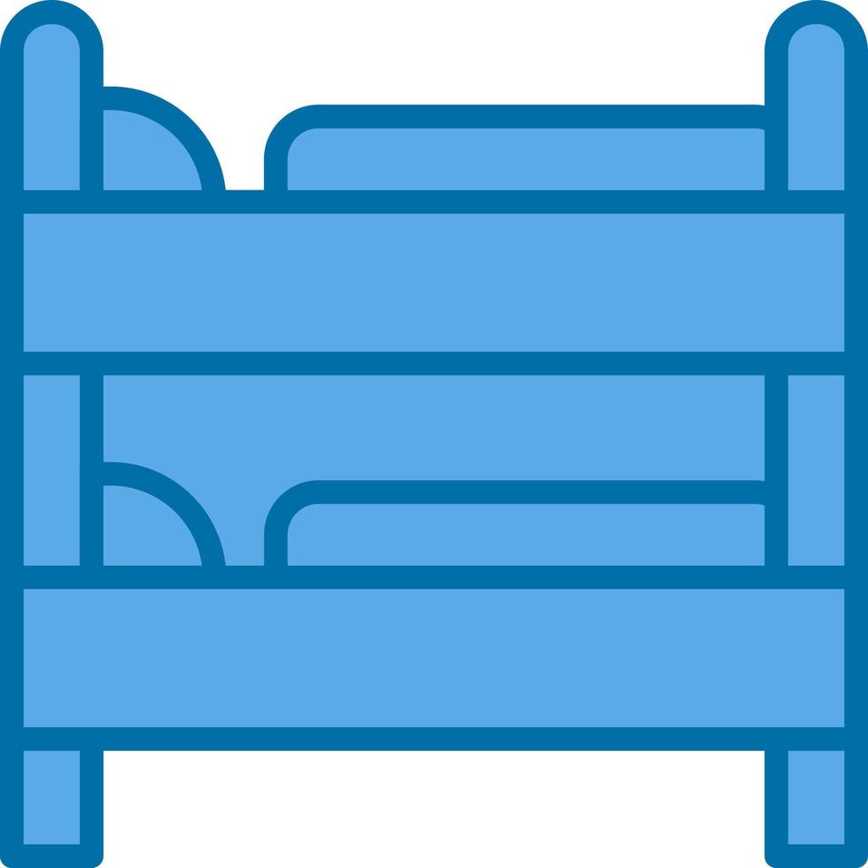 stapelbed bed vector icoon ontwerp