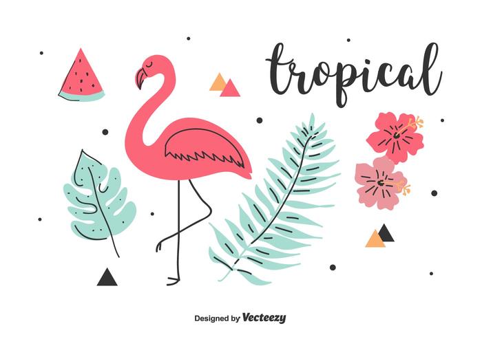 Tropische Vector Set