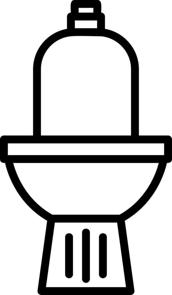 toilet vector icoon ontwerp