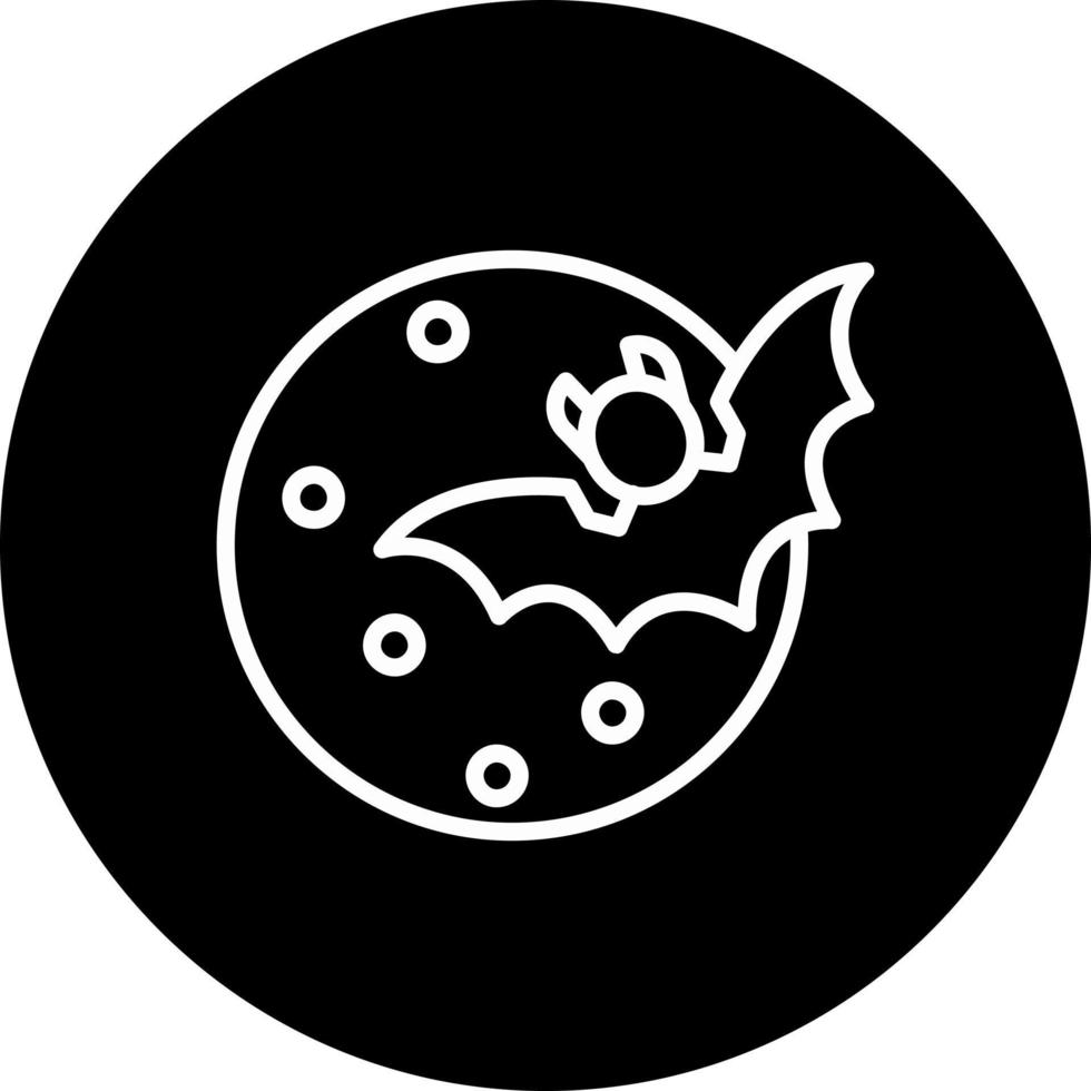 halloween maan vector icoon