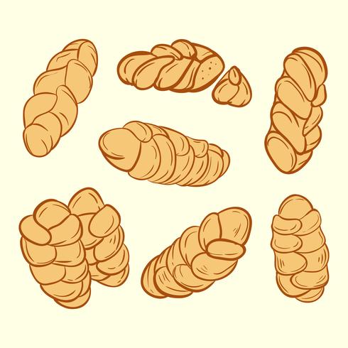 Challah Bread Vector