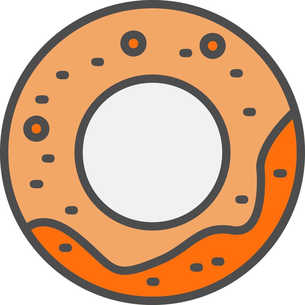 donut vector icoon