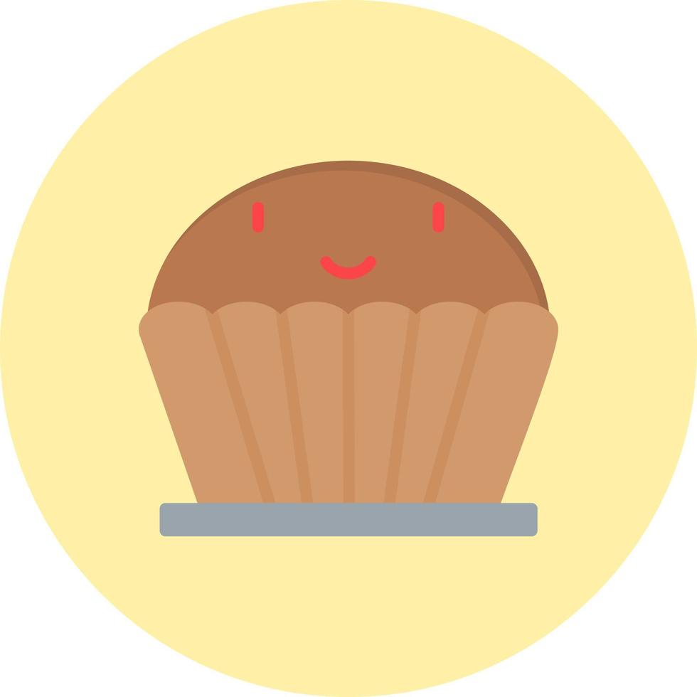 muffin vector icoon