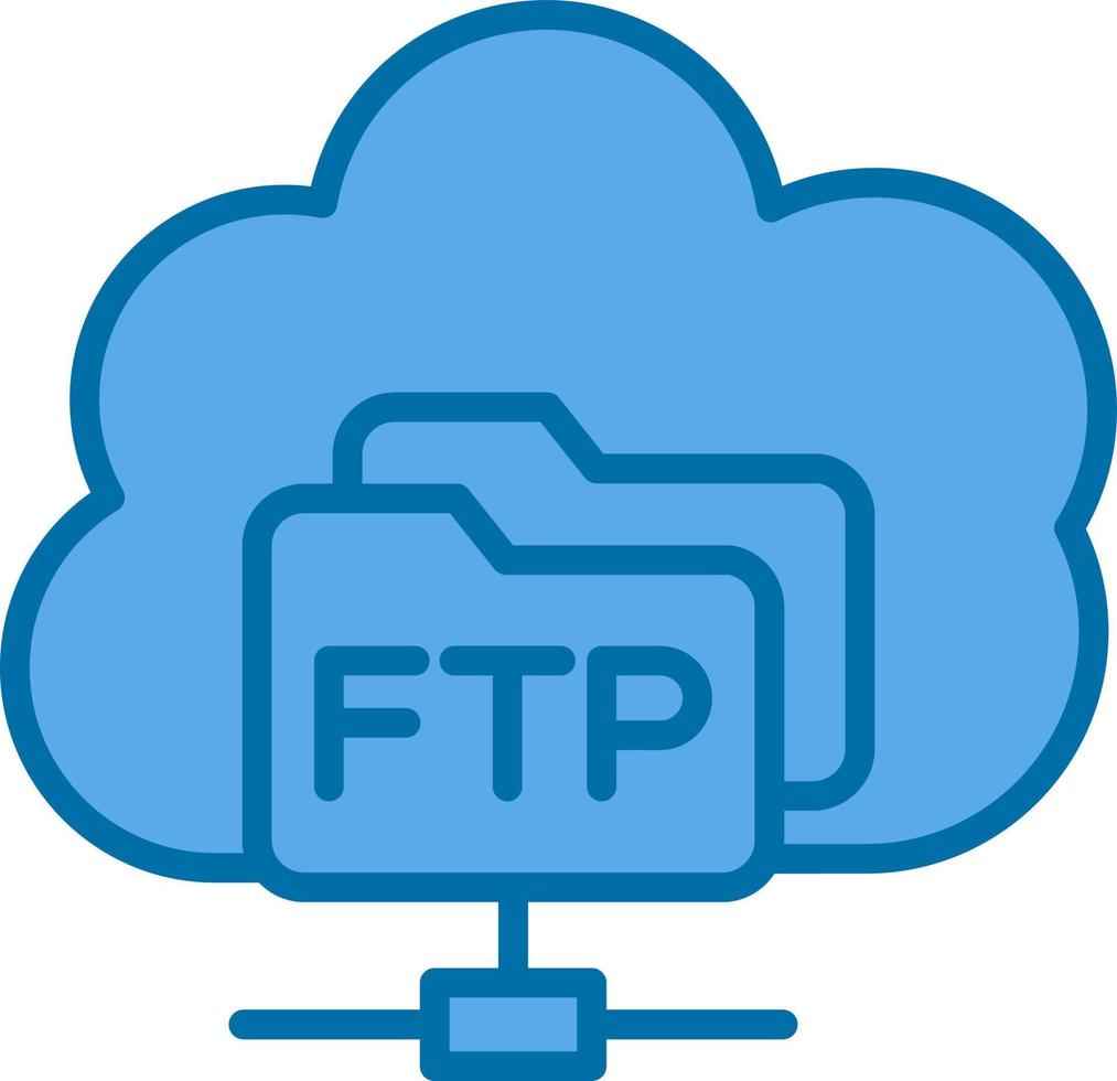 ftp vector icoon ontwerp