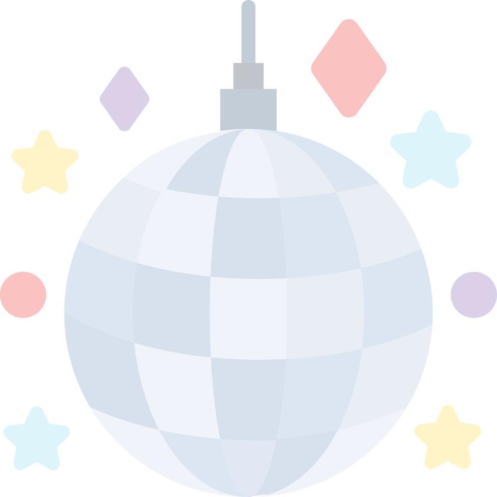 disco bal vector icoon ontwerp