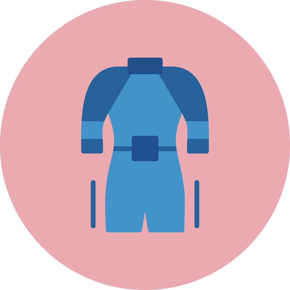 wetsuit vector pictogram