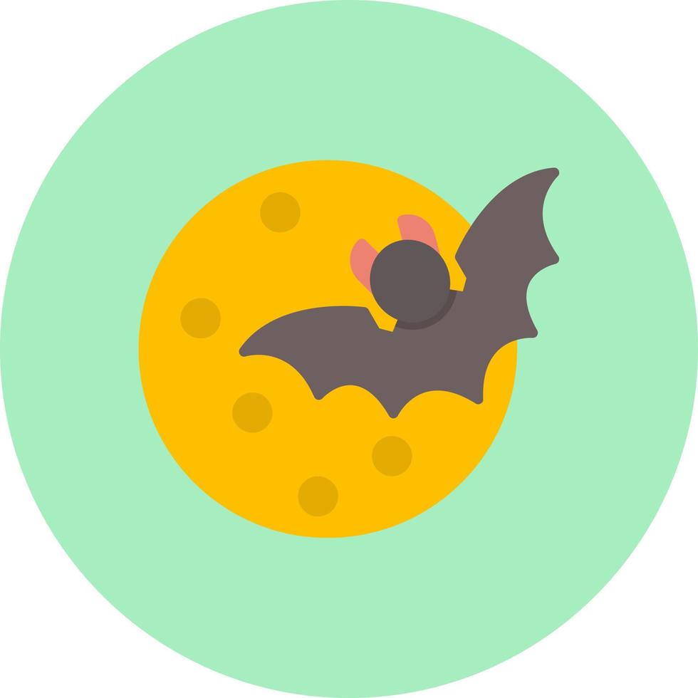 halloween maan vector icoon