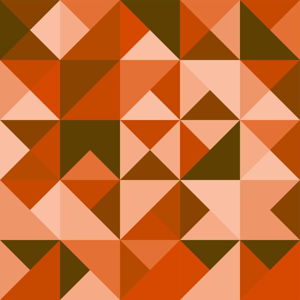 meetkundig driehoek vorm bauhaus patroon. vector ontwerp en modern kunst sjabloon.