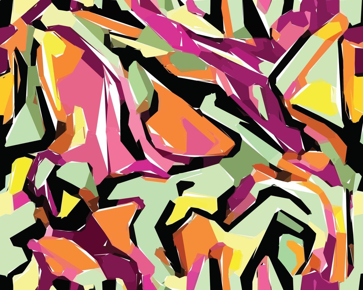 kleurrijk camouflage safari patroon. illustratie voor behang, stoffen, wikkels, ansichtkaarten, groet kaarten, bruiloft uitnodigingen, spandoeken, web. vector