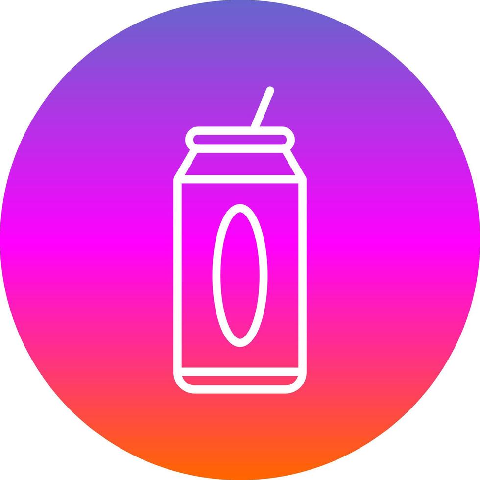 Frisdrank vector icoon ontwerp