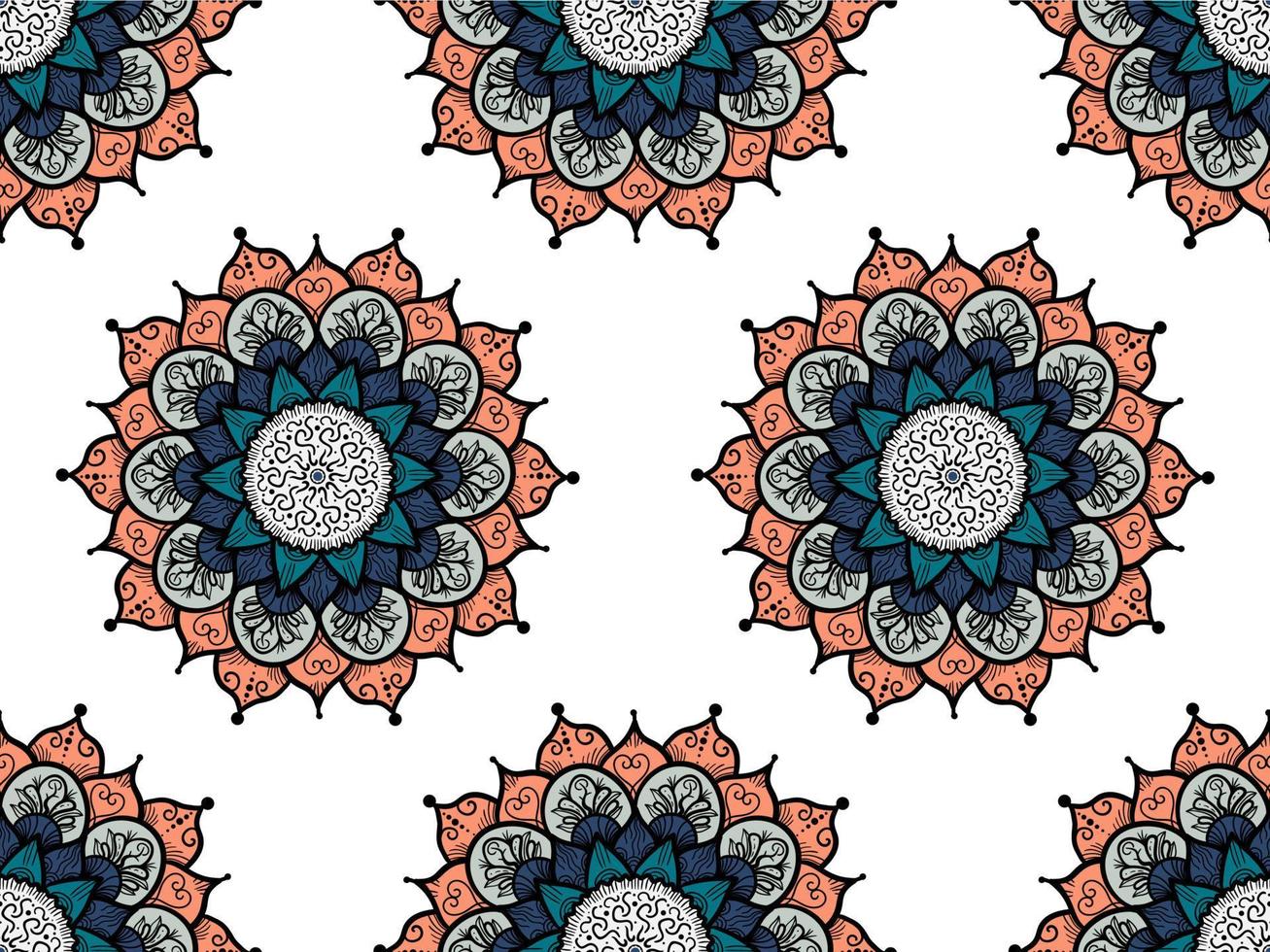 mandala naadloze patroon vector