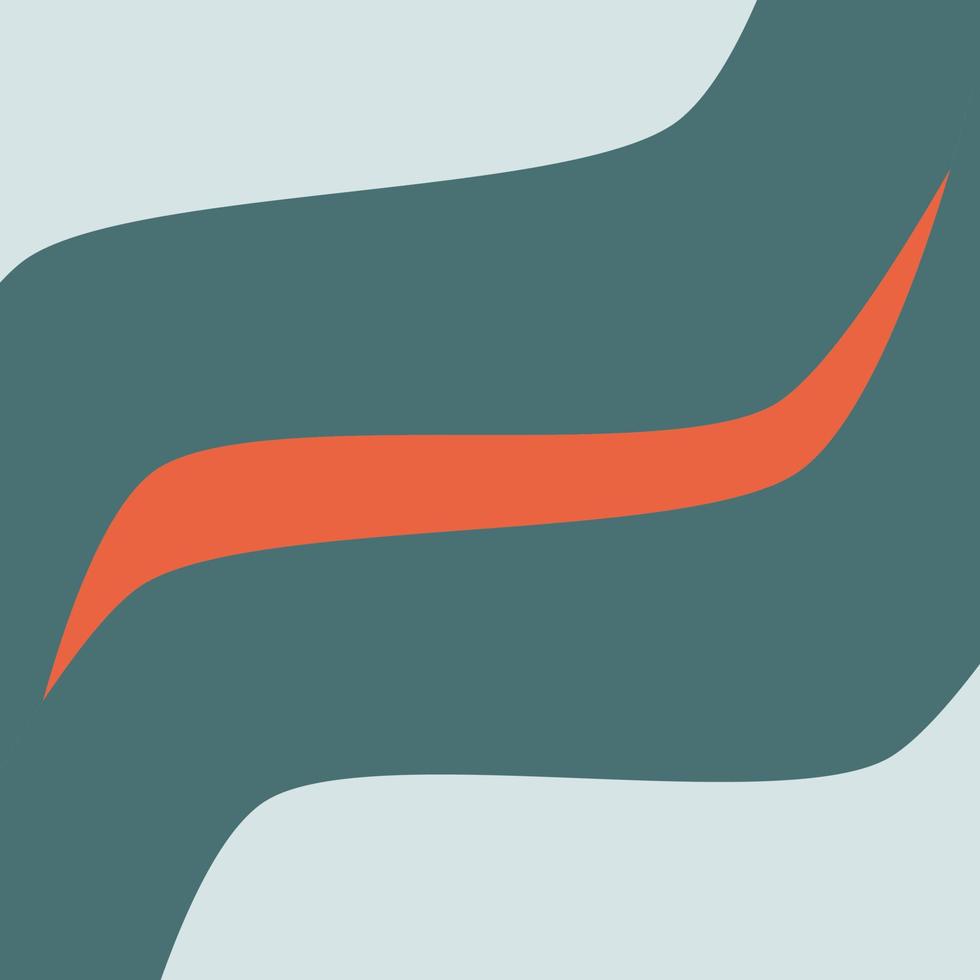 abstract helder achtergrond met golven van oranje, groen en grijs kleuren in vector