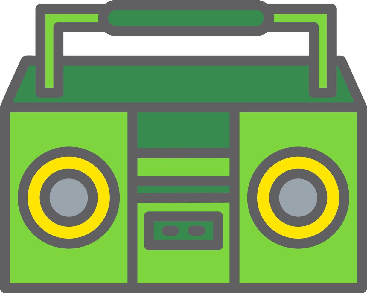 boombox vector icoon