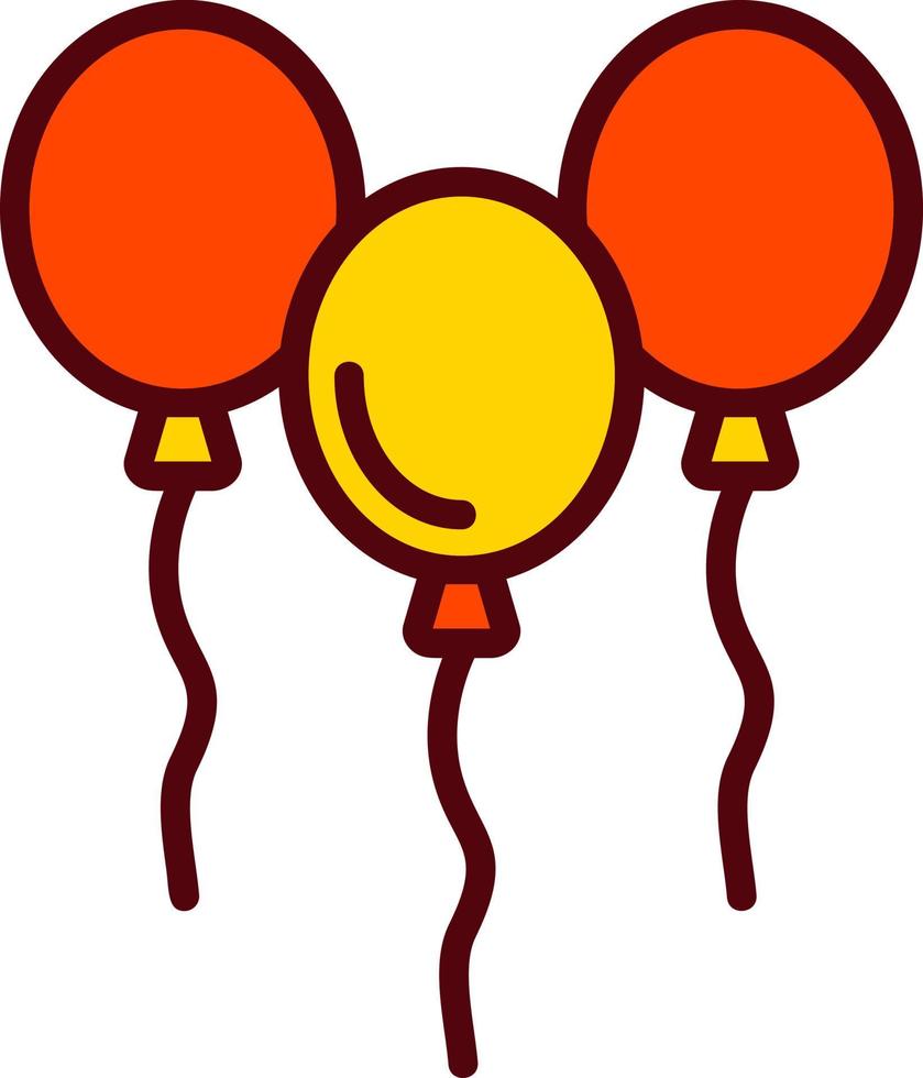 baloons vector icoon