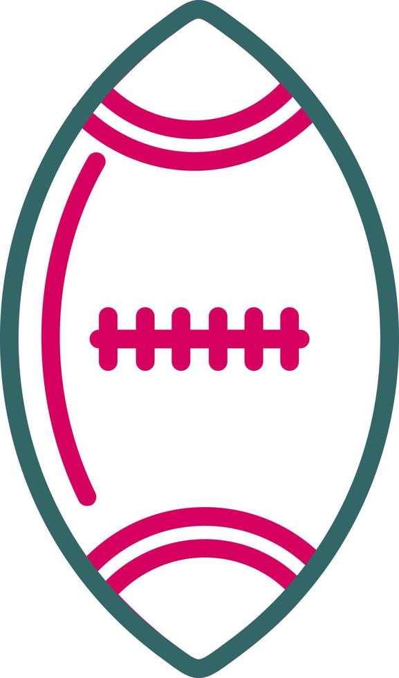 rugby vector pictogram