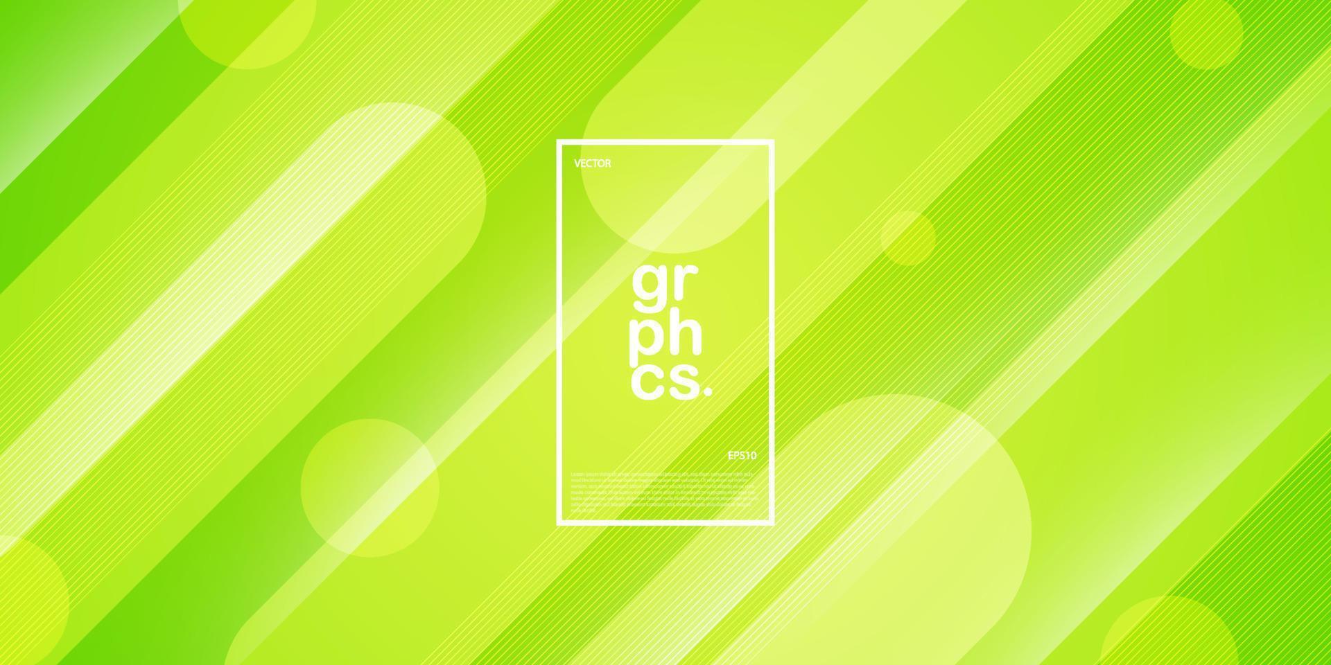 abstract dynamisch helder groen limoen helling illustratie achtergrond met gemakkelijk patroon. koel ontwerp.eps10 vector