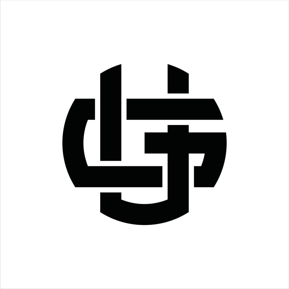 ug logo monogram ontwerp sjabloon vector