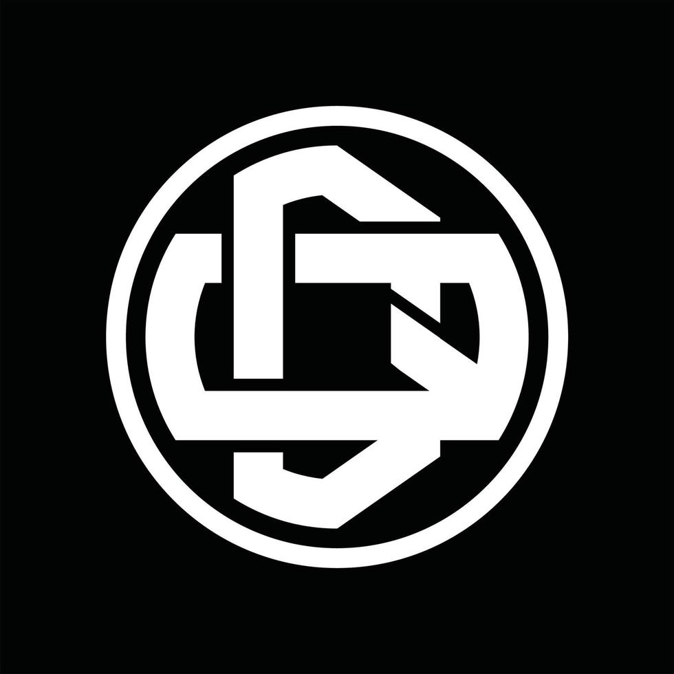 dq logo monogram ontwerp sjabloon vector