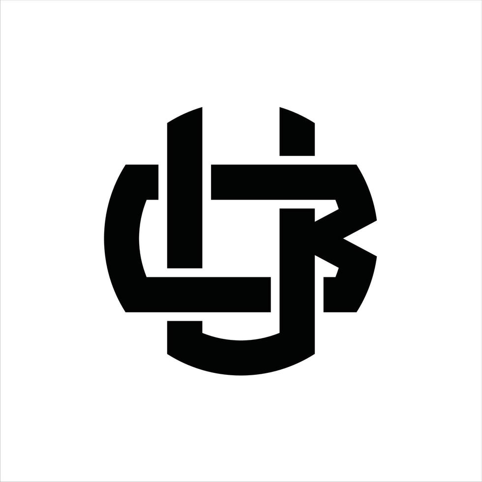 ub logo monogram ontwerp sjabloon vector