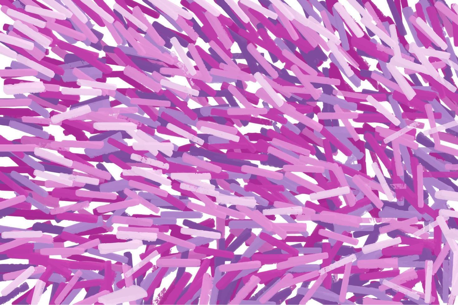 nat borstel beroertes in roze kleuren, confetti verven, acryl verf vector