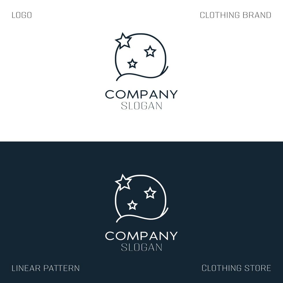 logo sjabloon, premie kleding logo vector