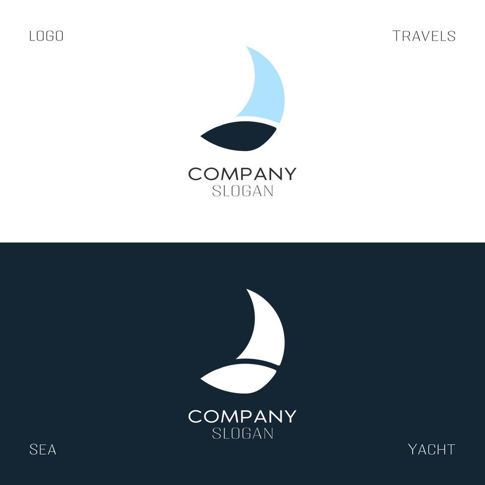 vector logo met een creatief concept voor een bedrijf